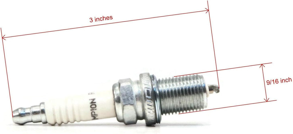 OEM Champion Spark Plug for John Deere M78543, M87543, RC12YC Gas Engine Motors