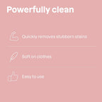 ATTITUDE Baby Laundry Stain Remover Spray, Free & Clear, 27 oz