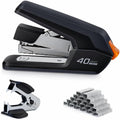 Effortless Desktop Stapler, 40 Sheet Capacity, One Finger Stapling
