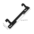 Microwave Door Safety Latch Lock Hook Replacement Parts Black