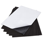 10PCS 2mm Thick Self-Adhesive Foam Sheet 8.3x11.8" Insulation Foam for Halloween Decor, Containers and Furniture