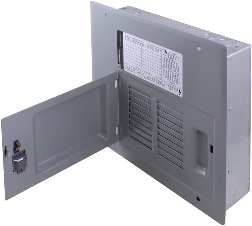 ABB 125A Main Lug Convertible Indoor Load Center, 8-Space 16-Circuit
