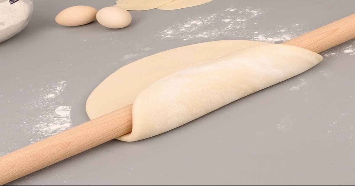 Extra Long Pasta Rolling Pin, 35.03×1.38inch/89×3.5cm