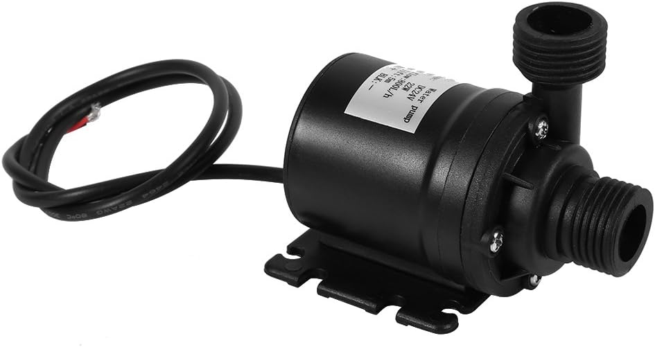 Brushless Submersible Water Pump, Ultra Quiet Aquarium 800L DC 24V