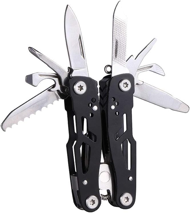 MINI Multitool Pliers, Birthday Christmas Gifts for Men Boyfriend Dad Husband Women, Pocket Knife 14-In-1, Rugged and