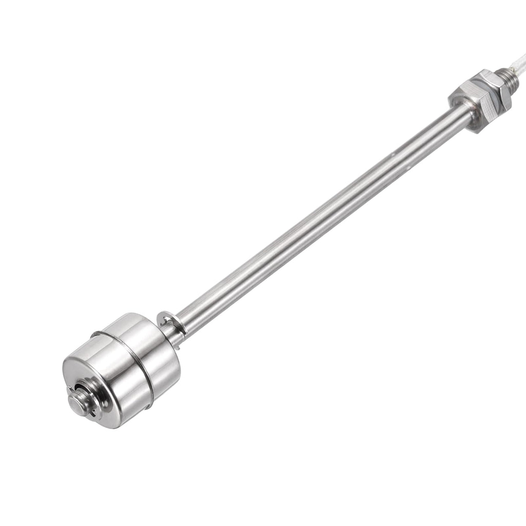 MECCANIXITY Stainless Steel Float Switch 150mm Rod 110V DC 0.2A Single Tank