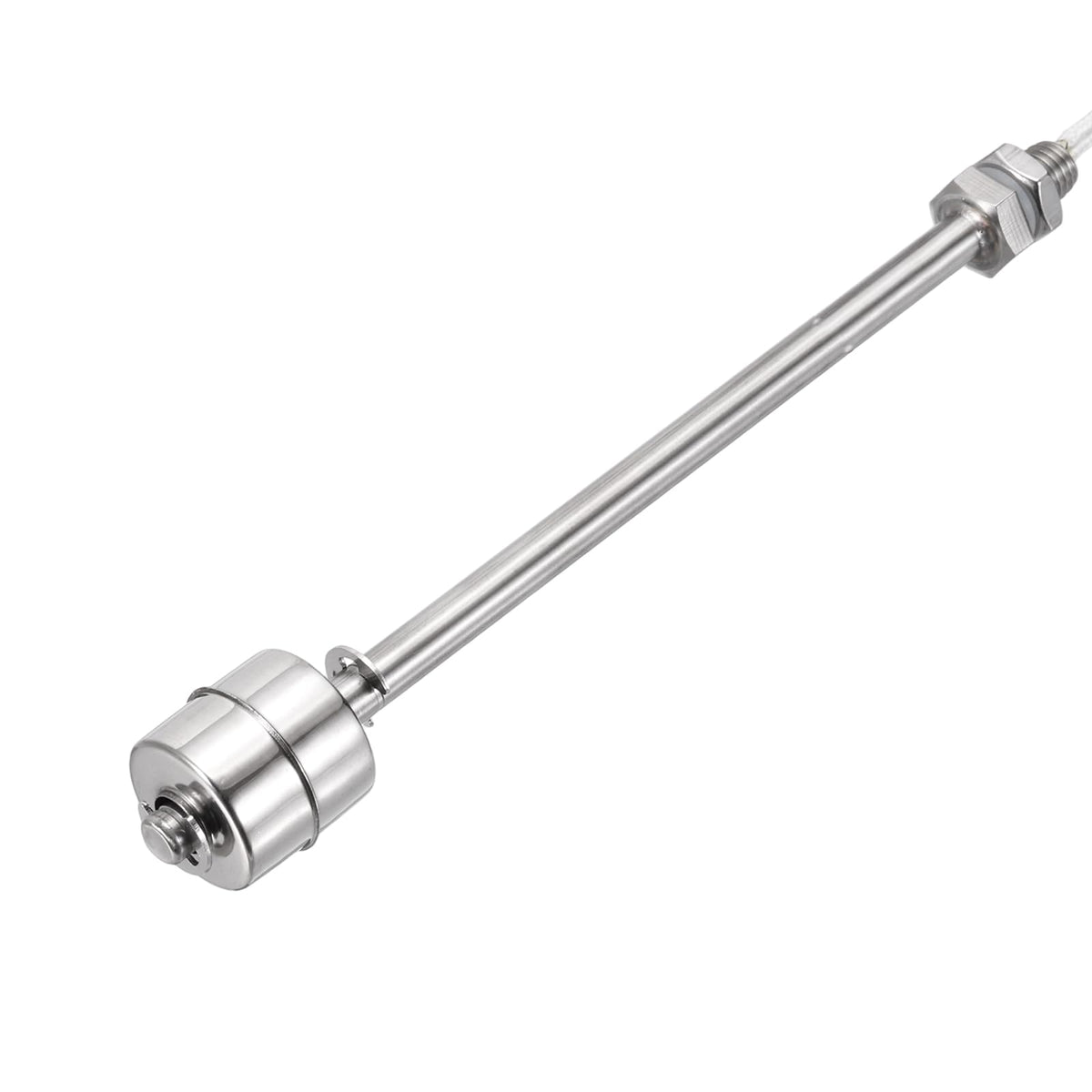 MECCANIXITY Stainless Steel Float Switch 150mm Rod 110V DC 0.2A Single Tank