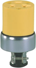 Eaton 2228 20 Amp 125V 5-20 Commercial Grade Vinyl Armored Connector