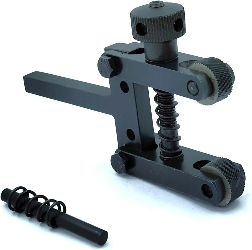 Spring Loaded Clamp Type Knurling Tool 2" Capacity for Lathes 3/8" Shank Machine Tools (U)