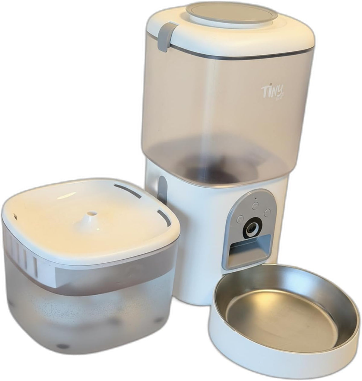 Automatic Cat Feeder with Camera – 2-in-1 Smart Pet Feeder & Water Fountain, 1080P HD Video with Night Vision, 2-Way