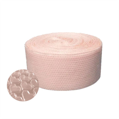 5mx20cm Pink Heart-Shape Shockproof Air Bubble Roll Wrap Party Favors Gifts Protective Film Packing Wedding