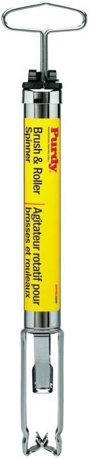 Paint Brush Roller, Spinner, Silver, Steel 140755200-1 Each