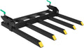 48" Clamp On Debris Forks, 2500 lbs Capacity Heavy Duty Clamp On Pallet Forks Bucket Attachments for Loader Bucket