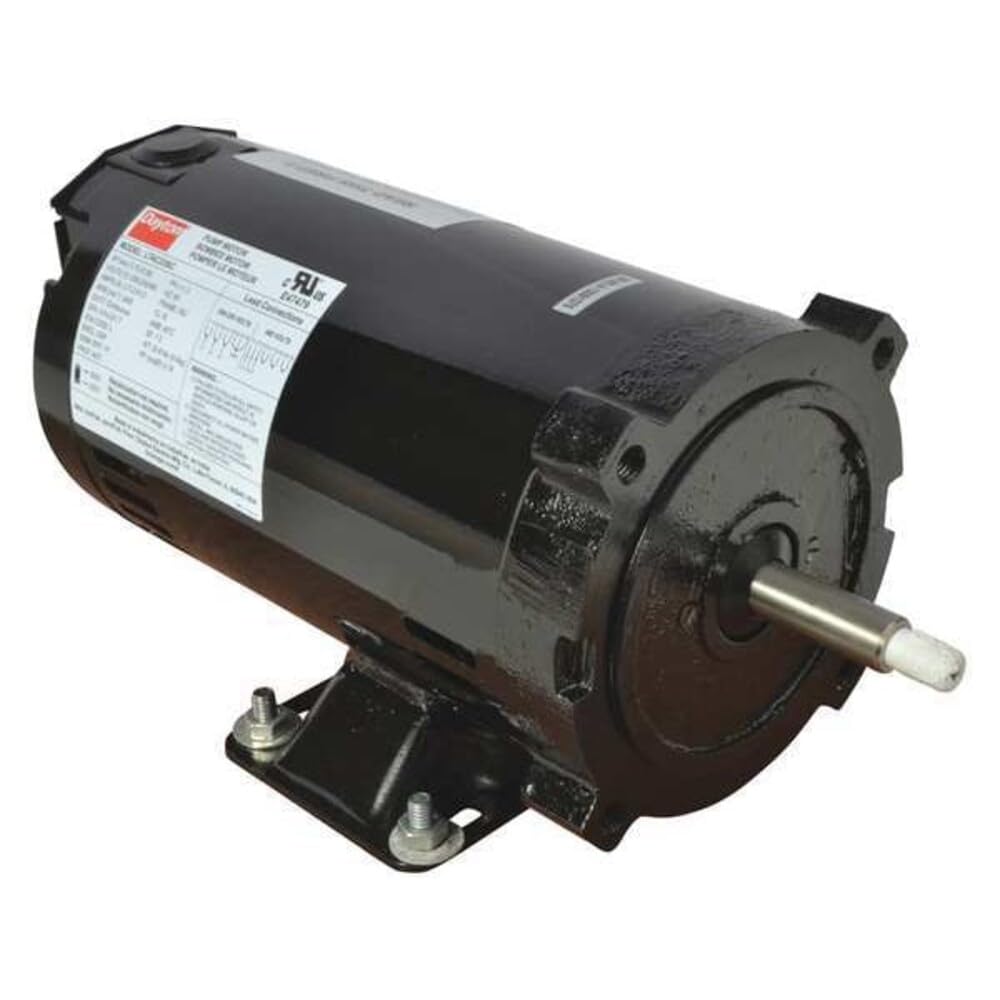 Dayton Motor,1 hp, 208-230/460V AC,3 Phase PP2LTAD23SCG - 1 Each