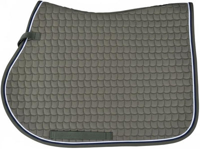 Premium English Horse Saddle Pad, Quilted Square Design, Available in Pink, Mint Green and Red etc, All-Purpose with