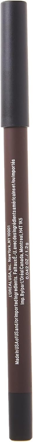 L'Oreal Paris Makeup Infallible Pro-Last Pencil Eyeliner, Waterproof and Smudge-Resistant, Glides on Easily to Create