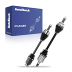 AutoShack Front CV Axle Shaft Assembly, 2pcs