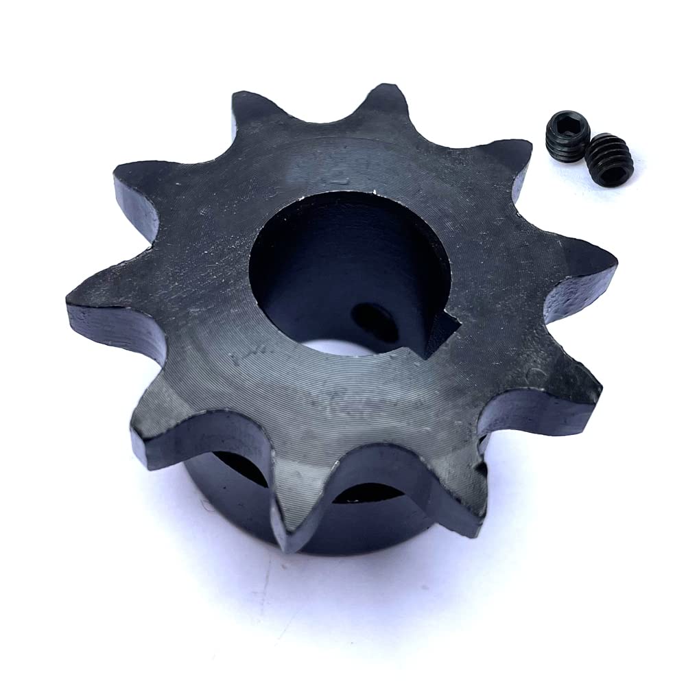 #40 Roller Chain Sprocket B Type 5/8" Bore Rust Prevention Hardened 10 Tooth