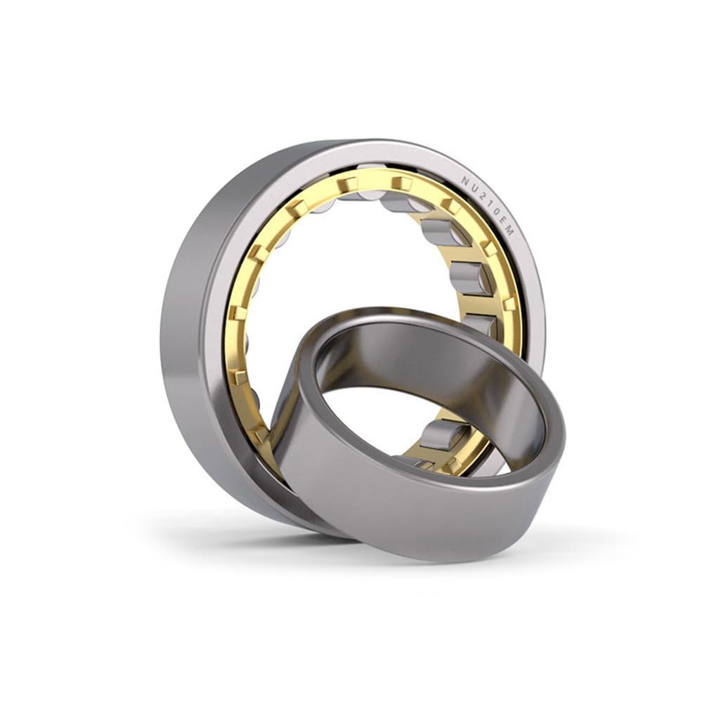 1Pcs NU206 Cylindrical Roller Bearing 30mm x 62mm x 16mm High Speed High Temperature Resistance Single Row Cylindrical Roller Bearing