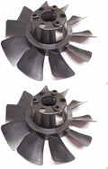 ANYTOY 53466 2 Pack 7" 10 Blade Transmission Fan Replacement for Hydro Gear