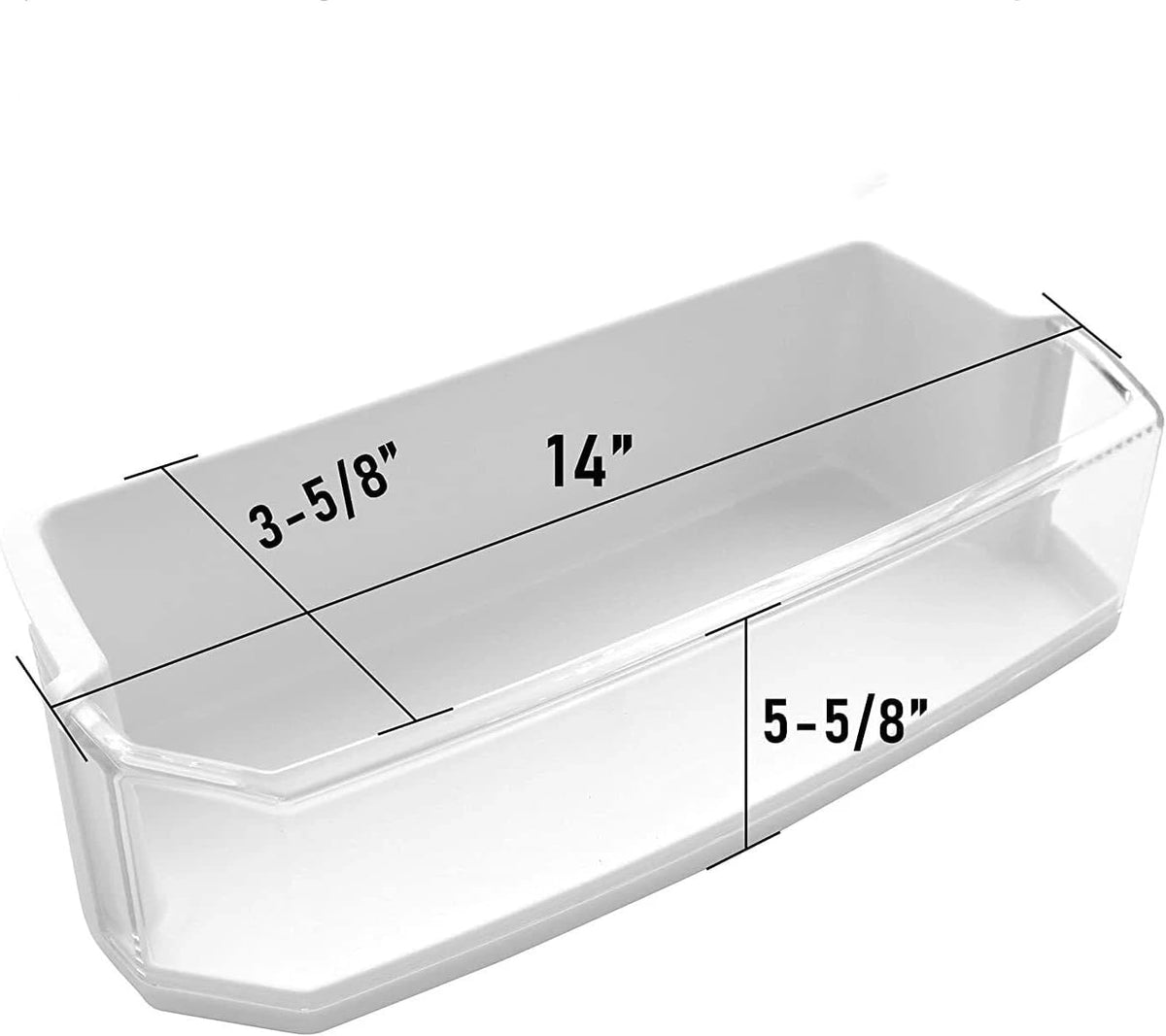 Replacement Right Bottom Door Bin Compatible with LG Refrigerator AAP73631602 AP5673813 2409200 PS7786023
