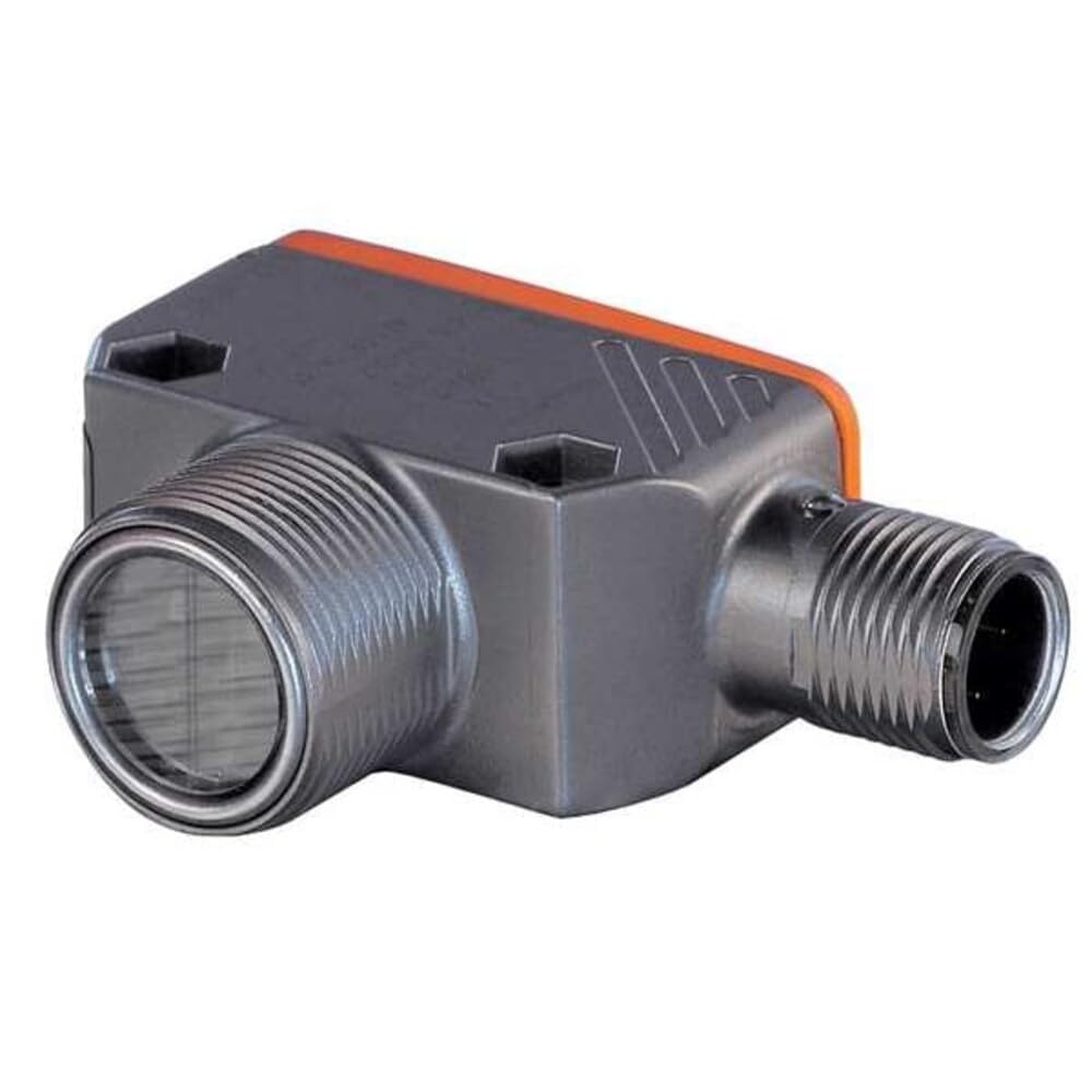 Ifm Diffuse Photoelectric Sensor, M12, Right Angle, Rectangular, Light On, PNP OGH280-1 Each