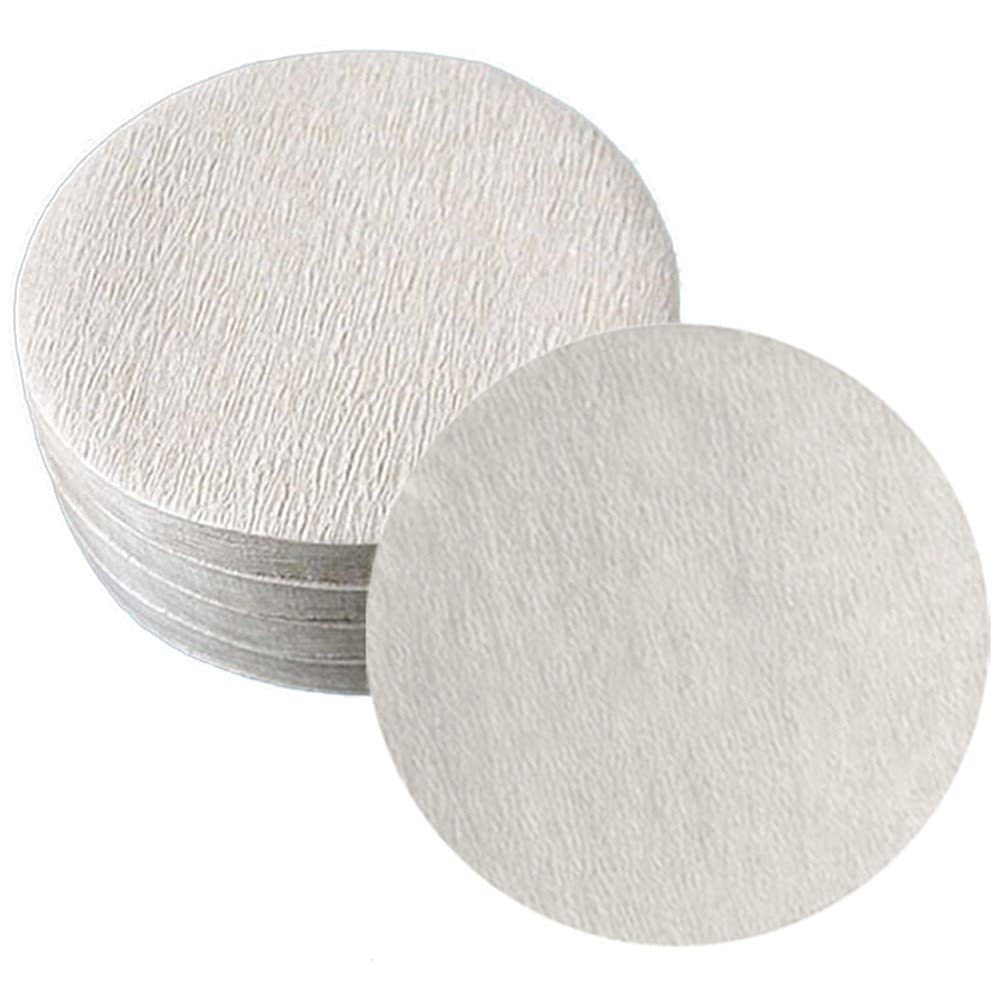 Fjlitx Filter Paper 200pcs Round Micro Paper Filters Replacement Compatible with Coffee Espresso Maker Moka Pot 60mm