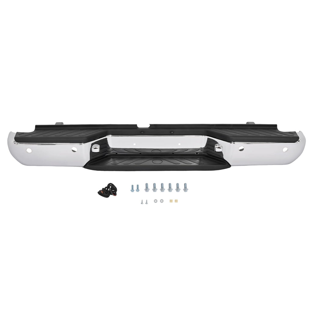 HECASA Step Bumper Assembly Compatible with 2005-2021 Nissan