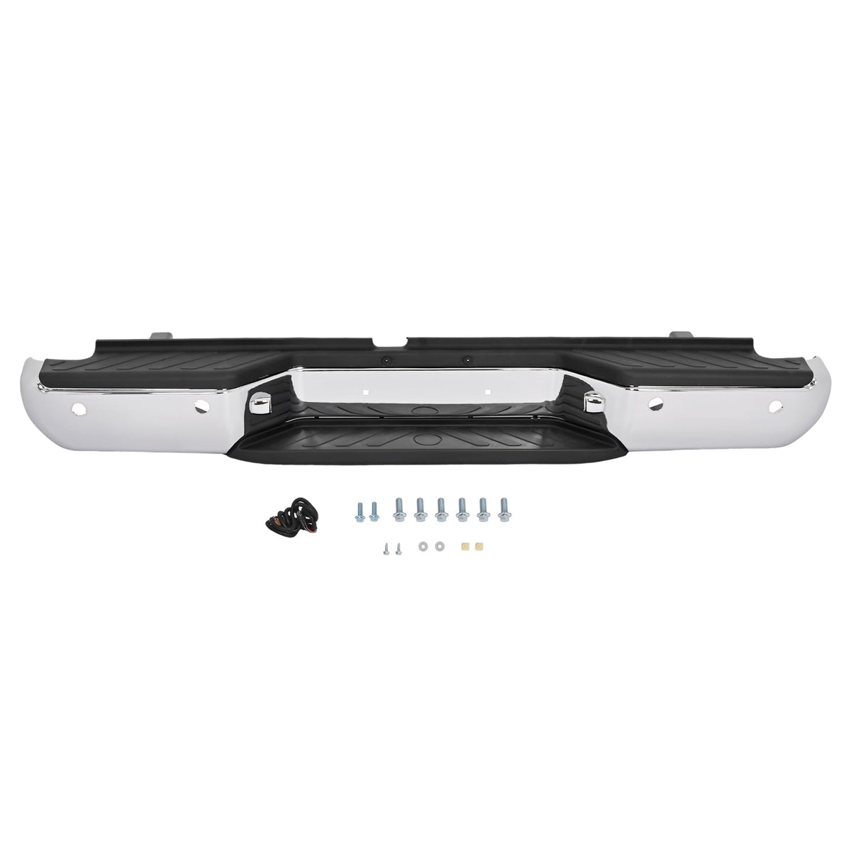 HECASA Step Bumper Assembly Compatible with 2005-2021 Nissan