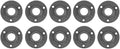10 Pack 1/2 Inches Industrial Malleable Cast Iron Pipe Flange