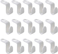 15-Pack Hanger Connector Hooks for Closet Organization, Space Saving Cascading Clothes Hanger Extender Clips, Heavy