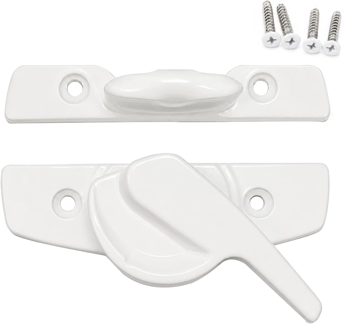 Metal Window Lock Replacement for Andersen, Upgraded Sash Lock and Keeper