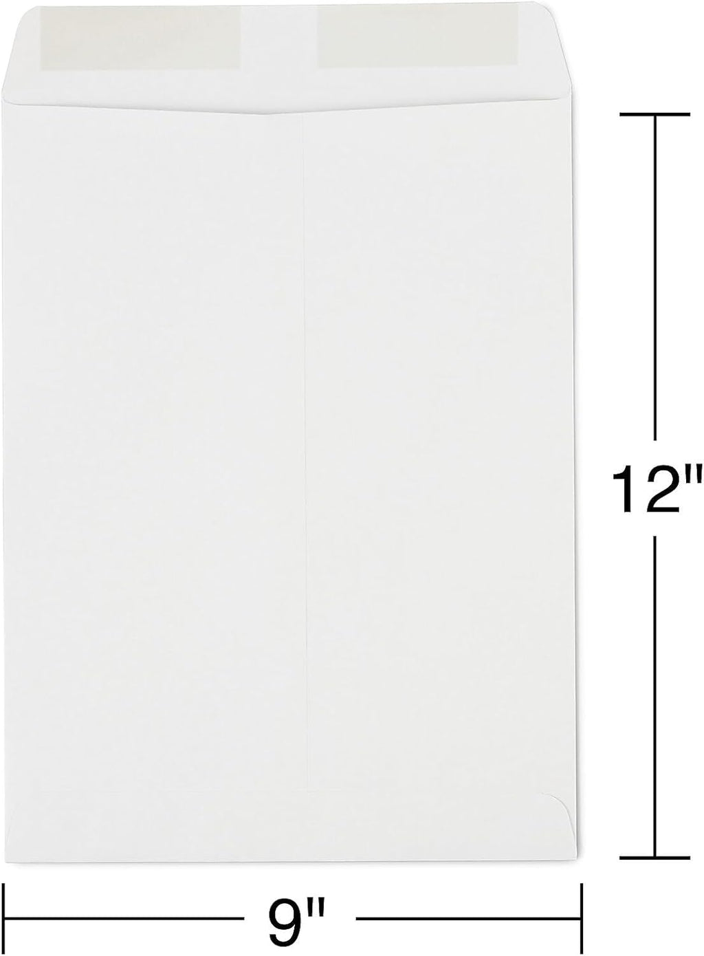 9x12 Gray Kraft Catalog Envelopes, Heavyweight, 100/Box