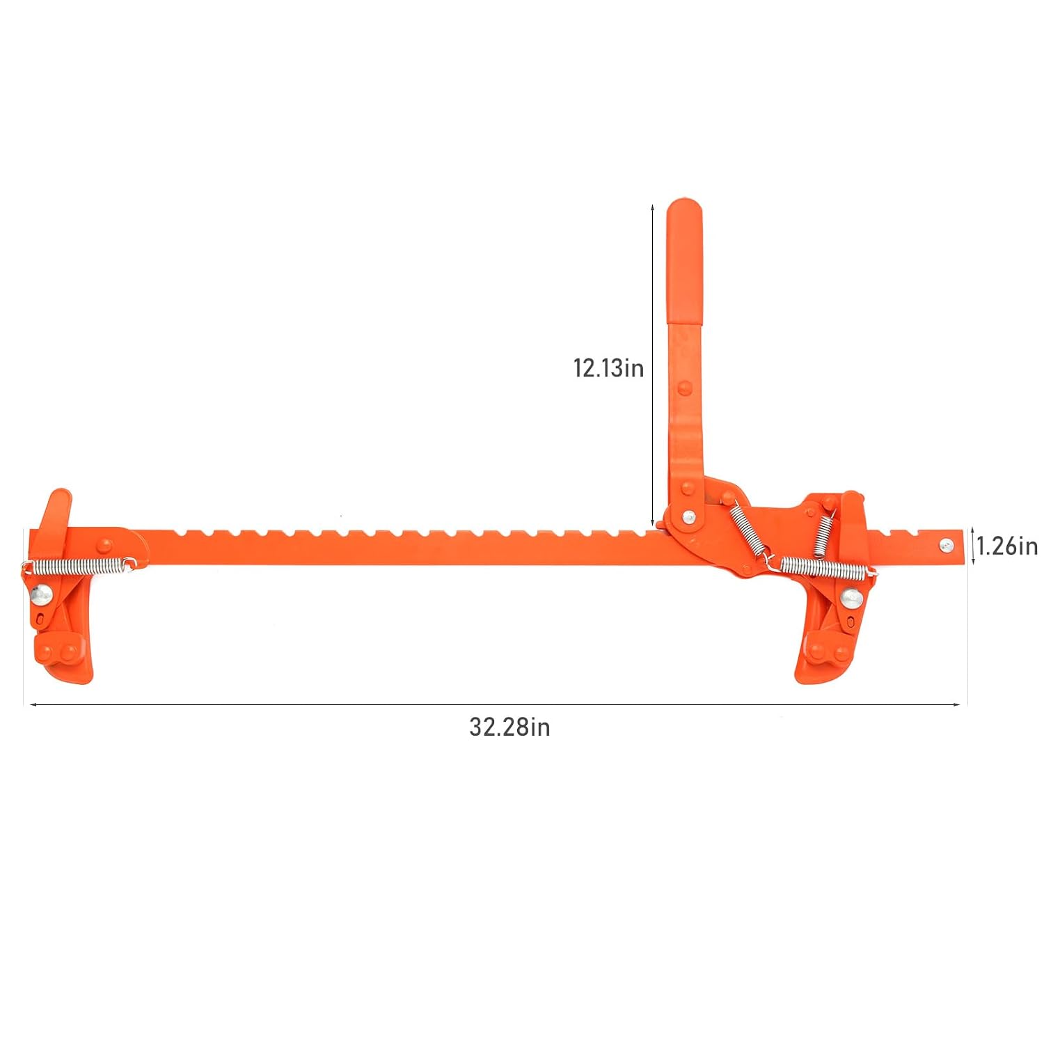 Heavy Duty Carbon Steel Fence Stretcher Tool, All Purpose Wire Tensioner for Barbed & Smooth Wire Fence, Fence Fixer
