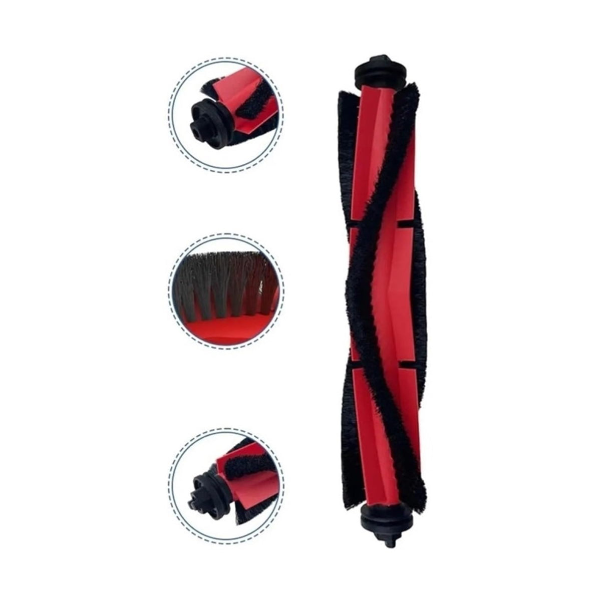 Anti-Tangle Roller Brushes, Compatible For Roborock QV35A / QV35S