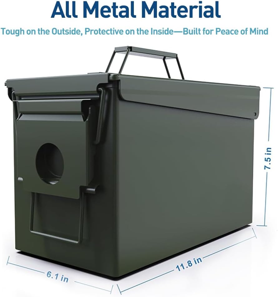 Metal Ammo Can, Ammo Box
