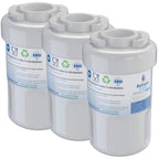 Refresh Plus Refrigerator Water Filter Replacement for GE MWF, MWFP, 3-Pack