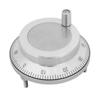 Garosa 6 Terminal Manual Pulse Encoder 100PPR 5V Electronic Hand Wheel Manual Pulse Encoder Rotary Knob Encoder for CNC Mill Router Control System 80mm