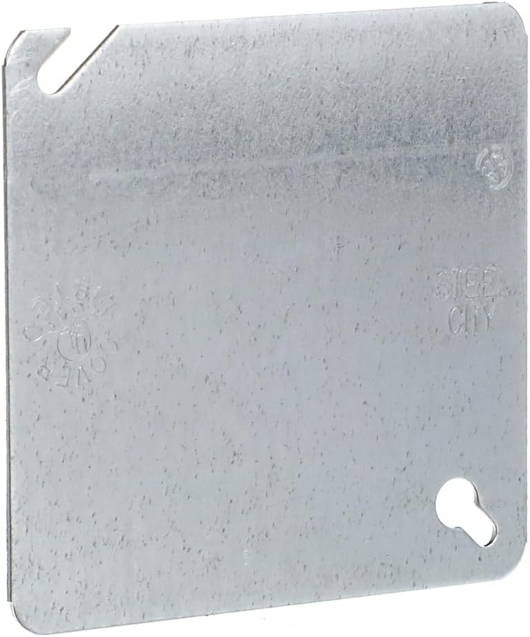 Thomas & Betts 52C1 4" Square Blank Cover