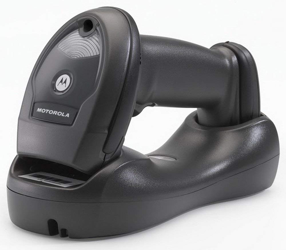 Zebra Symbol LI4278 Wireless Bluetooth Barcode Scanner with Cradle and USB Cables,Black