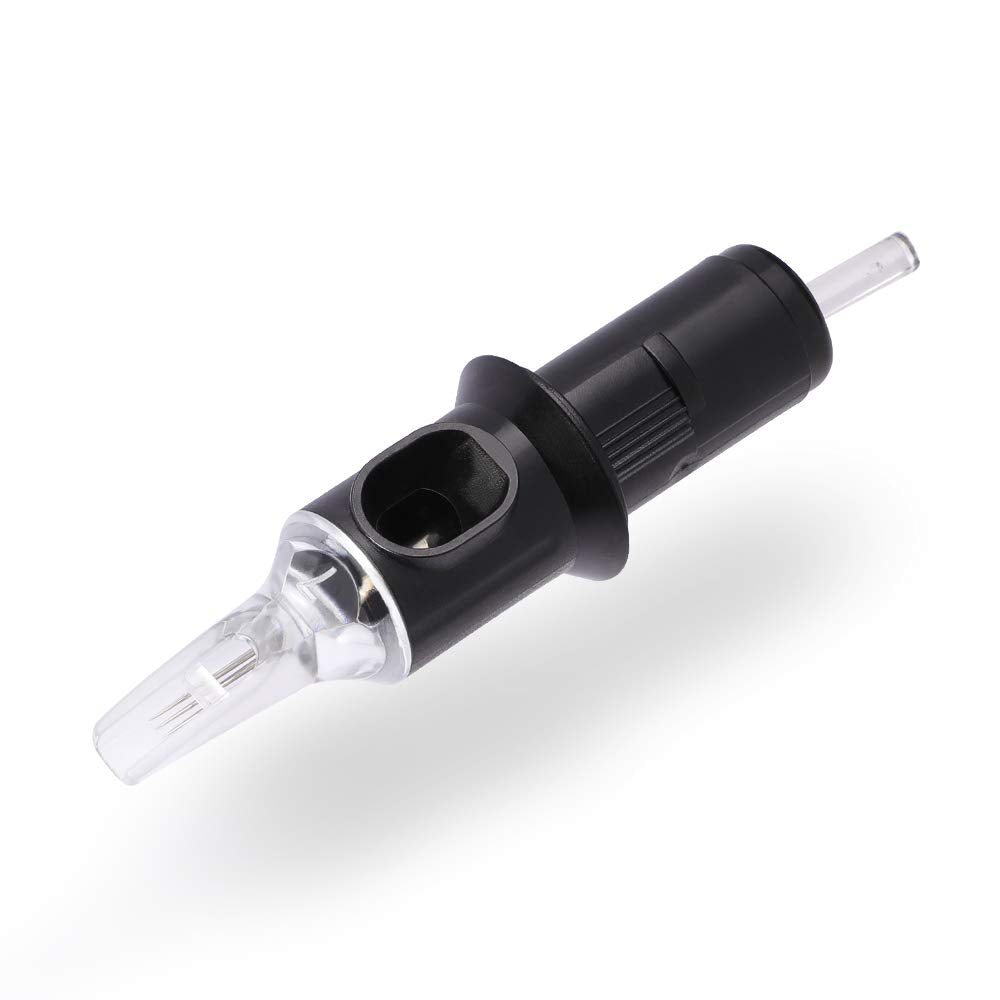 #12(15RM) Standard Disposable Tattoo Needle Cartridges with Membrane Safety Cartridges for Tattoo Artists