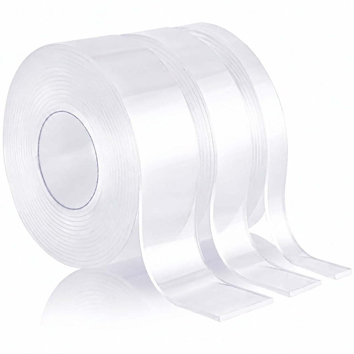 Double Sided Heavy Duty Nano Mounting Tape (3, Rolls Total 30FT)