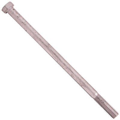 Conquest Fasteners 3/8"-16 x 7-1/2" A307 Grade A Hex Bolts (25 Pack) - Hot Dip Galvanized
