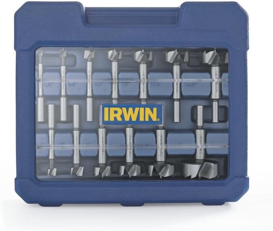 Marples Forstner Bit Set, Wood Drill Bits, Made of Carbon Steel, Ideal for Fine Woodworking, Cabinet-Making and More