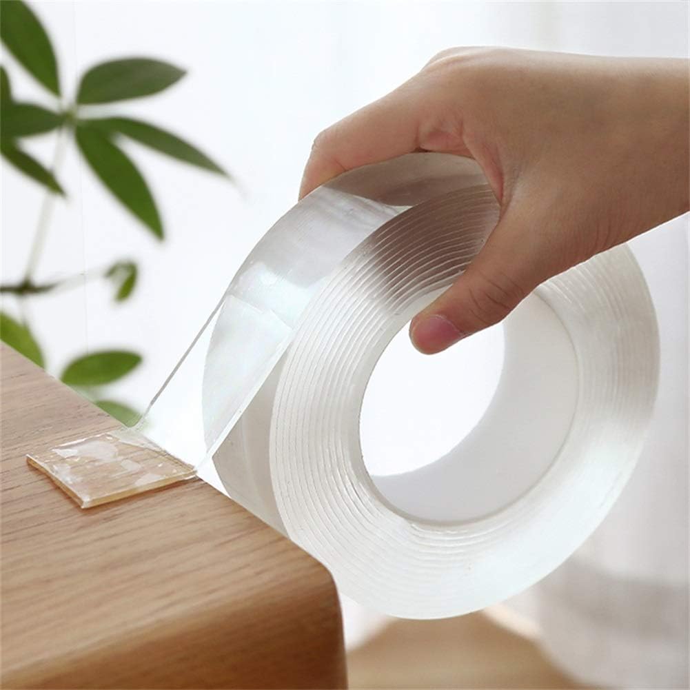 Double Sided Tape Heavy Duty,Multi Purpose Removable Mounting Non-Marking Gel Tape,Fixed Carpet,Kitchen Utensils,LED
