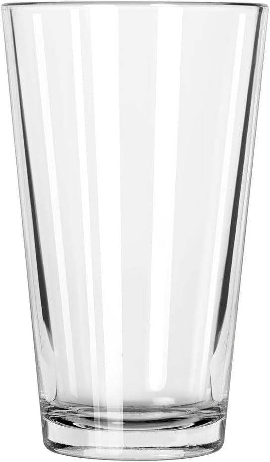 Pint Glass with DuraTuff Rim (1639HT), 16oz