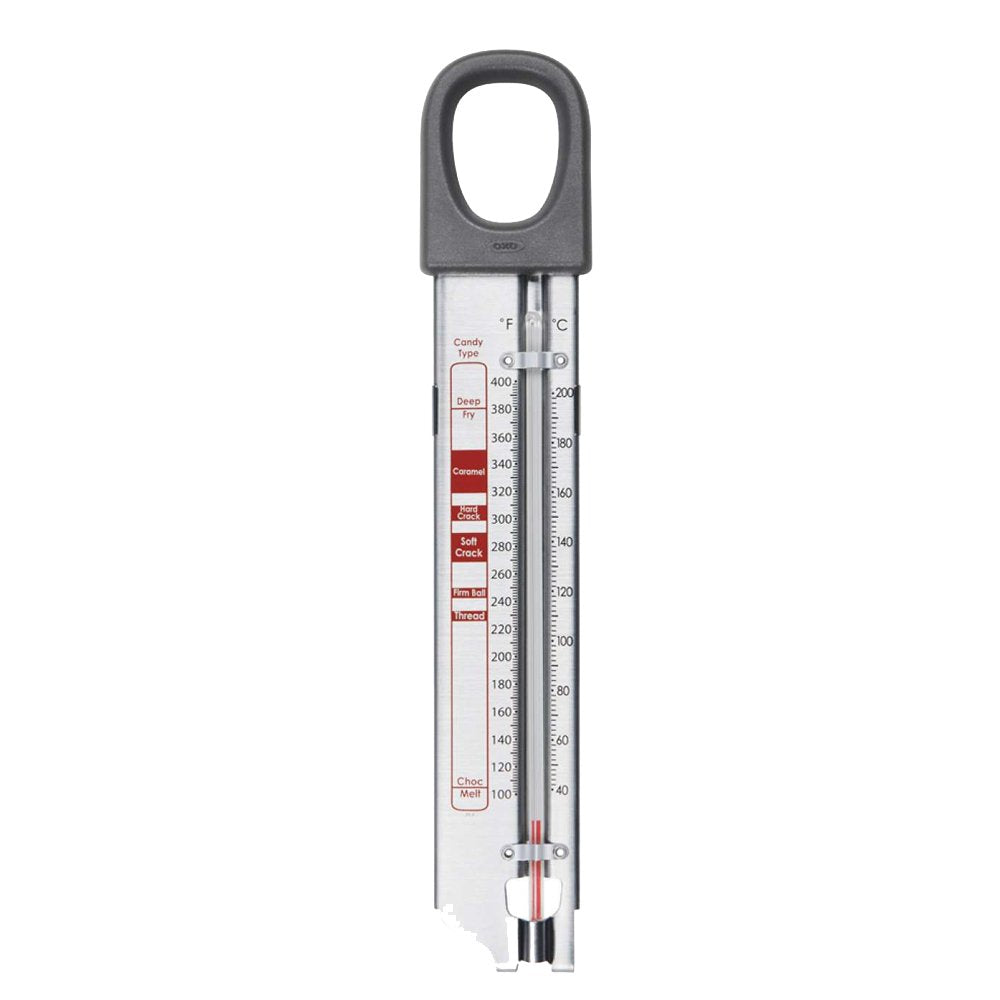 Good Grips Glass Candy and Deep Fry Thermometer, Silver, 1 EA