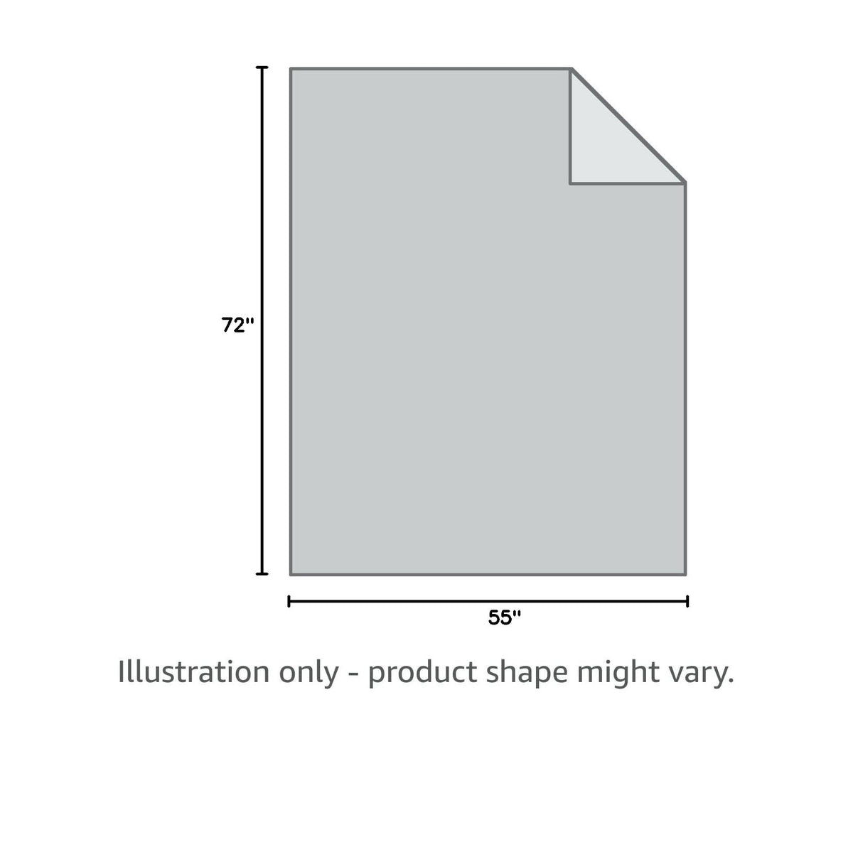 Non-Woven Moving Blanket, 72in. x 55in