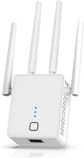WiFi Extender, 2026 WiFi Booster 1200Mbps Dual Band (5GHz/2.4GHz) | WiFi Extenders Signal Booster for Home, WiFi
