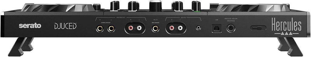 DJControl Inpulse 500 Professional DJ Controller Studio Bundle with 3.5" Powered Monitors, DJ Headphones, RCA/TRS